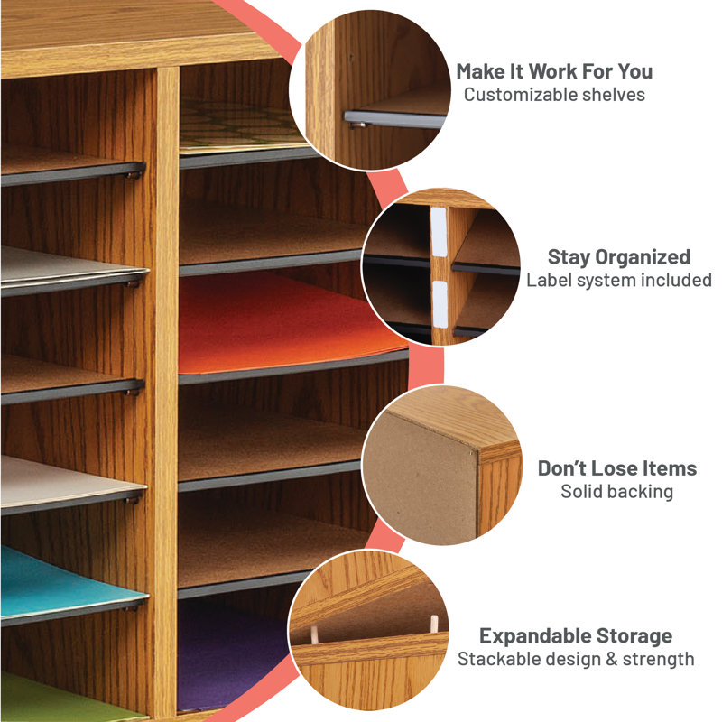 Safco Products Medium Literature Organizer & Reviews Wayfair